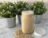How To Make Oat Milk (It's So Easy) - Food Storage Moms image