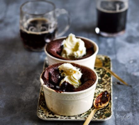 Guinness chocolate puddings recipe - BBC Good Food image