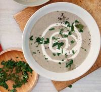 Mushroom soup recipe - BBC Good Food image