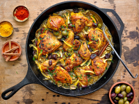 Chicken Tagine With Olives and Preserved Lemons Recipe image