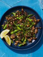 10-Minute Lamb and Asparagus Stir-Fry Recipe | Bon Appétit image