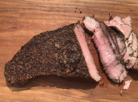 Smoked London Broil on a Pellet Grill {Traeger, Pit Boss ... image