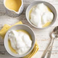 Lemon Snow Pudding Recipe: How to Make It - Taste of Home image