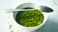Real mint sauce recipe - BBC Food image