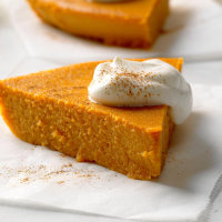 No-Crust Pumpkin Pie Recipe: How to Make It image