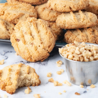 Almond flour cookies with walnuts (diabetic and Keto ... image
