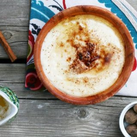 Rommegrot (Norwegian Cream Pudding) - Cheap Recipe Blog image