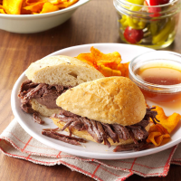 French Dip Sandwiches Recipe: How to Make It image