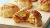 Air Fryer Bacon and Egg Breakfast Biscuit Bombs Reci… image