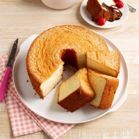 Traditional Sponge Cake Recipe: How to Make It - Taste of Home image