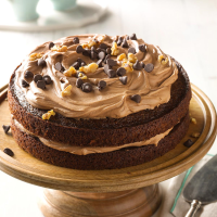 Chocolate Carrot Cake Recipe: How to Make It - Taste of Home image