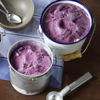 Blueberry Ice Cream Recipe: How to Make It - Taste of Home image