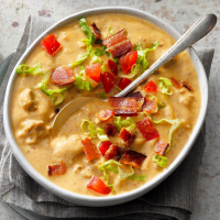 Bacon Cheeseburger Soup Recipe: How to Make It - Taste … image