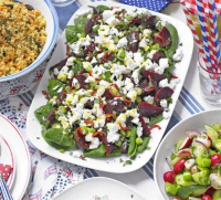 Feta & beetroot salad recipe - BBC Good Food image
