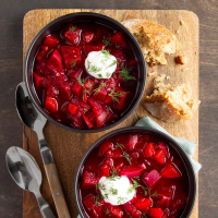 Russian Borscht Soup Recipe: How to Make It - Taste of Home image
