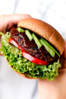 Houston’s Veggie Burger {copycat recipe} - Skinnytaste image