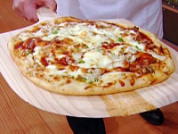 Pulled Pork BBQ Pizza Recipe - Food Network image