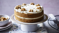 Mary Berry's coffee and walnut cake recipe - BBC Food image