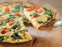 EGG WHITE AND SPINACH FRITTATA RECIPES