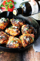 Olive Oil Chicken Thighs Mediterranean Style - Eating E… image