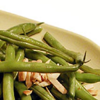 Green Beans with Toasted Almonds Recipe - Food Network image