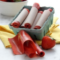 Strawberry Fruit Leather | Baked by Rachel image