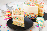 How To Make Homemade Funfetti Birthday Cake - Delish image