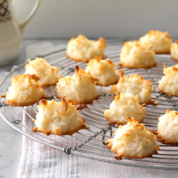 COCONUT MACAROONS DIPPED IN CHOCOLATE RECIPE RECIPES
