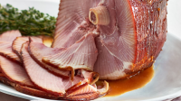 The Easiest Brown Sugar Honey Glaze for Your Easter Ham ... image
