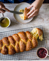 David Atherton's plaited loaf (Kozunak plait) - delicious. mag… image