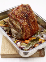 Pork roast recipe | Slow roasted pork shoulder | Jamie Oliver image