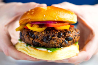 Extra Easy Black Bean Burgers - Inspired Taste image