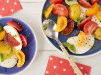 Tomato, Mozzarella, and Basil Salad Recipe - Food Network image