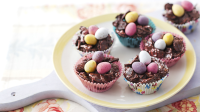 Chocolate Easter nests recipe - BBC Food image