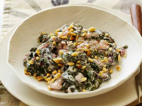 Healthy Creamed Swiss Chard With Pine Nuts Recipe | Food ... image