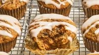 Carrot Cake Muffins Recipe (With Cream Cheese Glaze) | Kitchn image