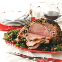 Herb-Crusted Prime Rib Recipe: How to Make It - Taste of Home image