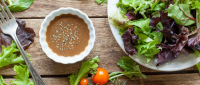 2-Minute Oil-Free Balsamic Salad Dressing | Forks Over K… image