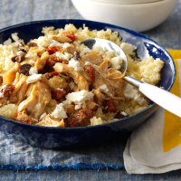 Greek Garlic Chicken Recipe: How to Make It - Taste of Home image