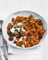 Easy orzo pasta with tomato sauce recipe | delicious. maga… image