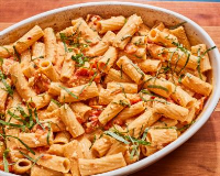 Baked Feta Pasta Recipe | Food Network Kitchen | Food Network image