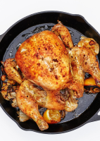 Roast Chicken with Lemon and Garlic Recipe | Bon Appétit image