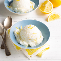 Lemon Sherbet Recipe: How to Make It - Taste of Home image