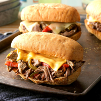Philly Cheese Sandwiches Recipe: How to Make It image