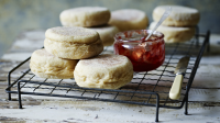 English muffins recipe - BBC Food image