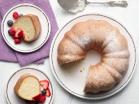 Sour Cream Pound Cake Recipe - Food Network image