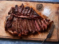 Pan Seared T-Bone Steak Recipe - Food Network image