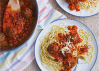 Instant Pot Spaghetti with Meat Sauce Recipe - Skinnytaste image