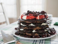 Chocolate Cherry Icebox Cake Recipe | Trisha Yearwood - Foo… image