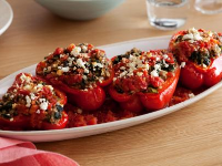 Greek-Style Stuffed Peppers Recipe | Ellie Krieger | Food Net… image